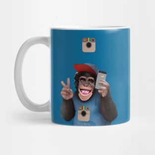 Selfi Chimp Mug